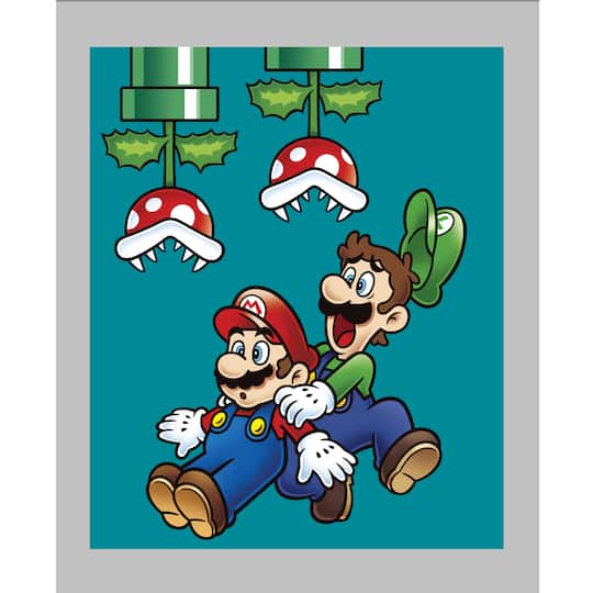 Nintendo® Super Mario™ Jump Cotton Fabric